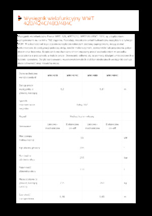 Faucheuses pour talus Pronar WWT 424C
