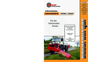 Faucheuses pour talus Sauerburger Carat 2000