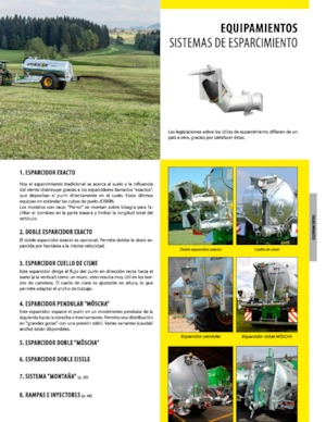 Injecteurs de lisier Joskin TERRAFLEX/3 5200/13SHK/3