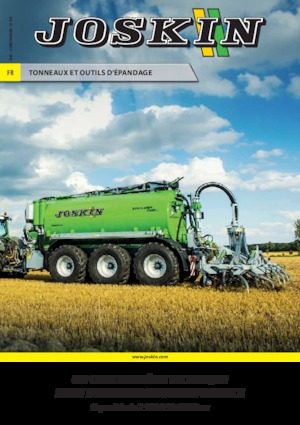 Injecteurs de lisier Joskin TERRADISC 2 XXL 5000/40TDH