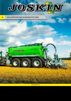 Réservoirs de lisier Joskin EUROLINER 18000 TS