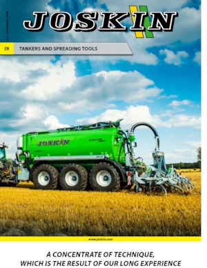 Réservoirs de lisier Joskin TETRALINER 23500 T