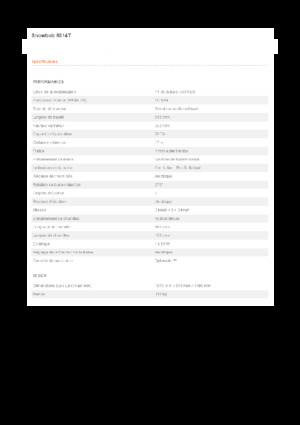 Coupe-neige Eliet Snowbob 8014 T4