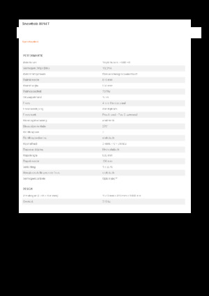 Coupe-neige Eliet Snowbob 8014 T4