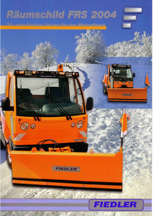 Chasses-neige légers Fiedler FRS 2004