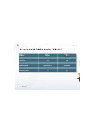 Chasse-neige à volets rotatis Pronar PU 1400