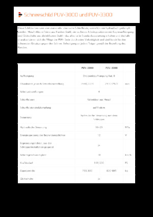 Chasse-neige à volets rotatis Pronar PUV 3300