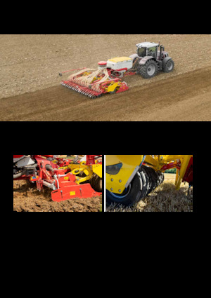 Semoirs Pöttinger Terrasem V 8000 D