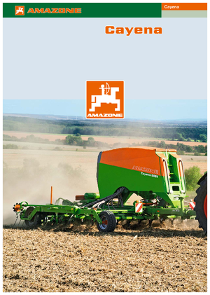 Semoirs Amazone Cayena 6001 Amadrill+