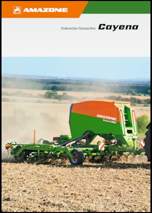 Semoirs Amazone Cayena 6001 C