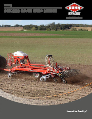 Semoirs Kuhn CCX 9000-34 8010-25