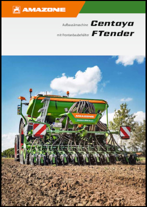 Semoirs Amazone Centaya 4000 Super RoTeC