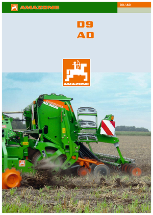 Semoirs Amazone D9 6000 Super