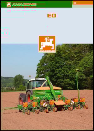 Semoirs Amazone ED 452 K Contour Standart