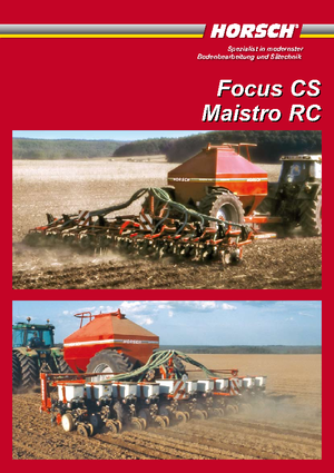 Semoirs Horsch Maestro 8 RC