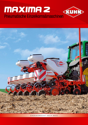 Semoirs Kuhn Maxima 2 TD