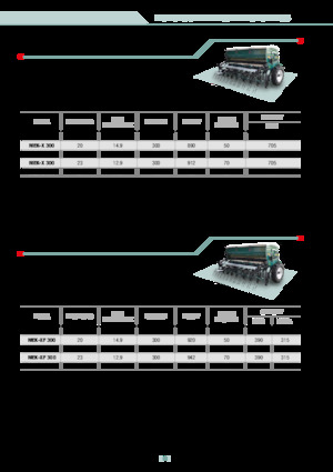 Semoirs Arbos MEK-X 300
