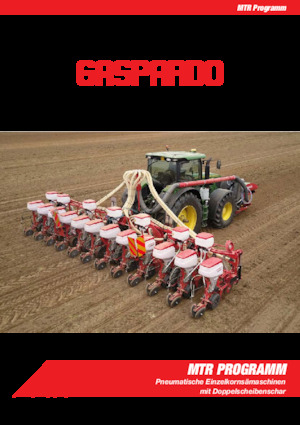 Semoirs Gaspardo Mirka 8R