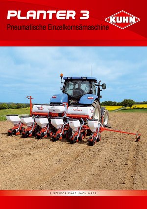 Semoirs Kuhn Planter 3 R