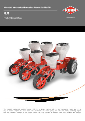 Semoirs Kuhn PLM 4000