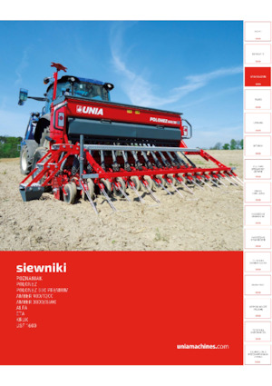 Semoirs Unia Eta 200