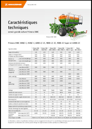 Semoirs Amazone Primera DMC 6000-2