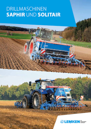 Semoirs Lemken Solitair 8+/300