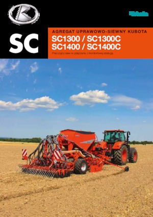 Semoirs Kubota SC1301 e-com