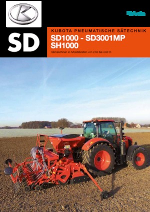 Semoirs Kubota SD3301MP e-bas