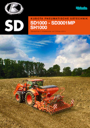 Semoirs Kubota SD1401