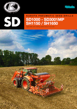 Semoirs Kubota SD1401