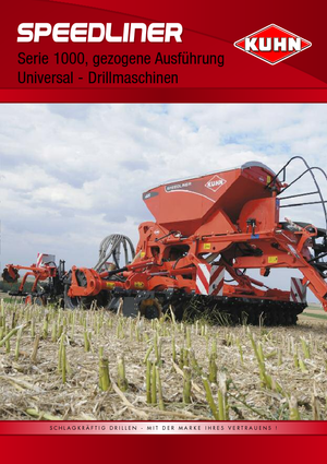 Semoirs Kuhn Speedliner 4000-32