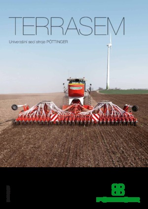 Semoirs Pöttinger Terrasem C 9 fertilizer