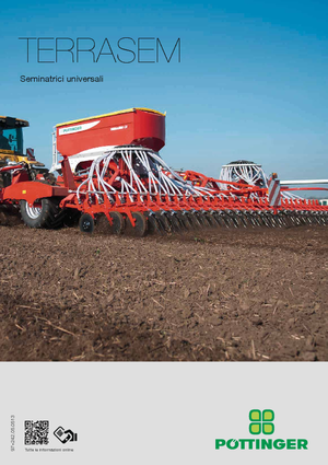Semoirs Pöttinger Terrasem C 4 fertilizer