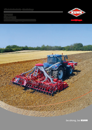 Semoirs Kuhn Venta TF 1512 IsoBus Vario 