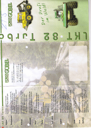 Remorques de débardage spéciales ZTS LKT 82