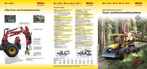 Remorques de débardage spéciales Welte W 130