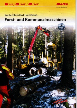 Remorques de débardage spéciales Welte W 130 T