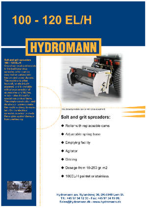 Épandeur  montables Hydromann 100 H
