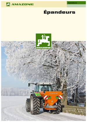 Épandeur  montables Amazone E+S 750