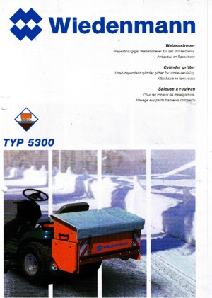 Épandeur  montables Wiedenmann 5300