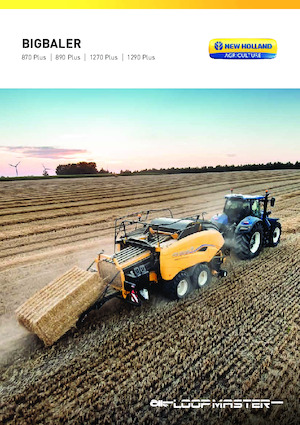 Presses de grandes balles + à haute pression New Holland BigBaler 1290 Plus Packer