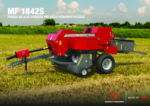 Presses de grandes balles + à haute pression Massey Ferguson SB 1842S