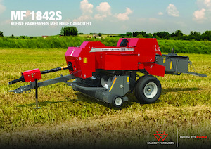 Presses de grandes balles + à haute pression Massey Ferguson SB 1842S
