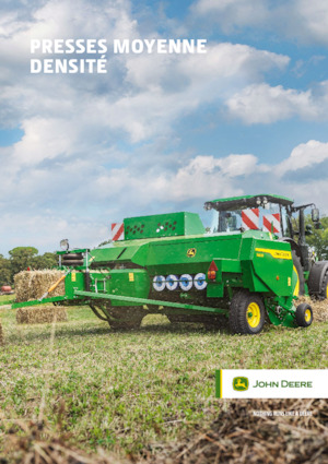 Presses de grandes balles + à haute pression John Deere S200