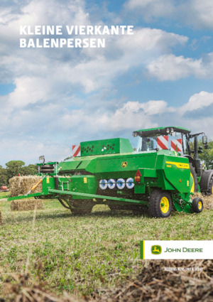 Presses de grandes balles + à haute pression John Deere S200