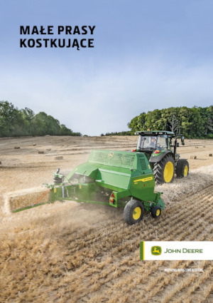 Presses de grandes balles + à haute pression John Deere S180 