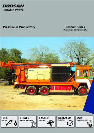 Compresseurs d'air stationnaires - Diesel, Électrique, Essence Doosan PA536ATC