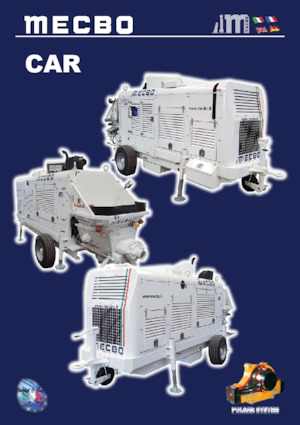 Pompes à béton fixes Mecbo Car P6.110