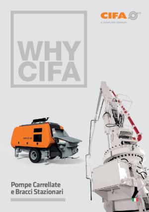 Pompes à béton fixes CIFA PC 709